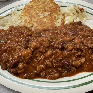 Chili and cheese omelette