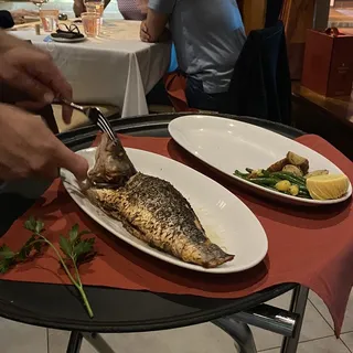 Branzino al Forno - Wholefish Branzino