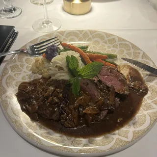 Filetto di Cervo aI Porcini con Riserva Marsala - Nebraska Venison Tenderloin