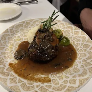 Filetto di Manzo con Fonduta e Porcini - Kansas City Master Choice Beef Tenderloin