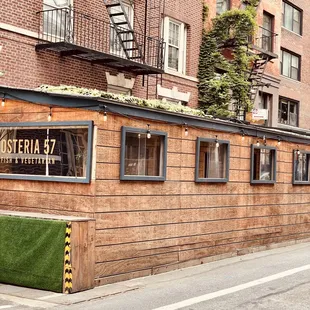 Exterior dining
