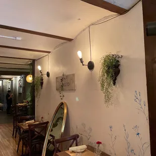 the interior of a restaurant