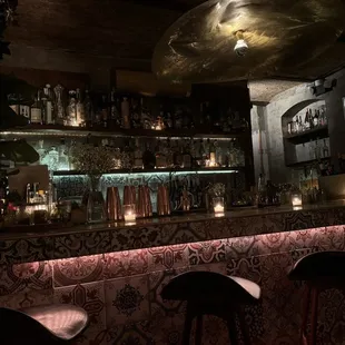 Bar area