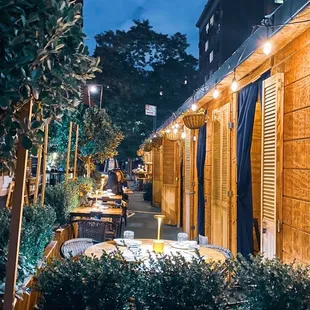Outdoor seating