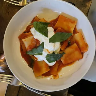 Paccheri Pomodoro E Burrata