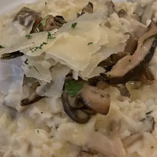 Risotto with mushrooms