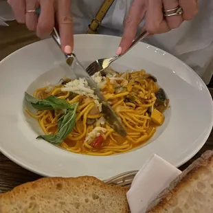 Pasta with vegetables
