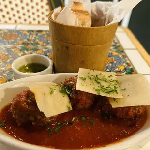 Meatballs. Absolutely delicious!!