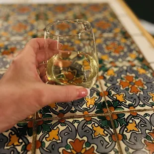 Italian tile makes for a cool atmosphere