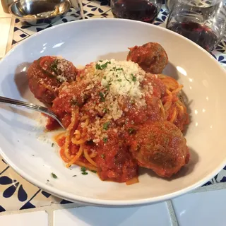 Spaghetti and Meatballs