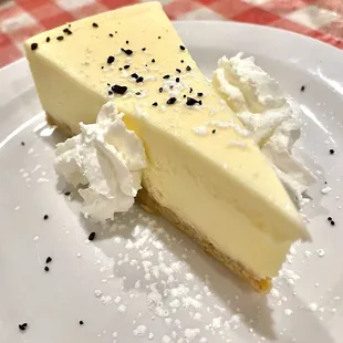 Delicious cheesecake