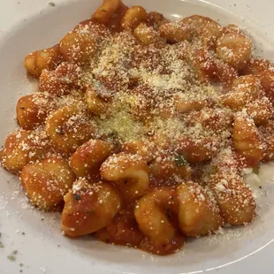 Gnocchi with mozzarella