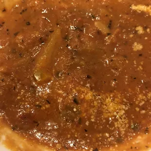 Minestrone soup