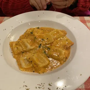 Lobster ravioli