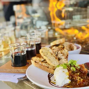 Fresh burrata. Super good! Highly recommend.