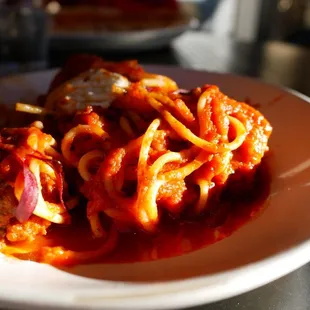 Spaghetti and Meatballs