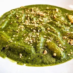 Pesto Gnocchi. Good!