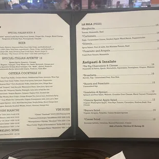 Food and Drinks Menu 1 of 2 (August 2023)