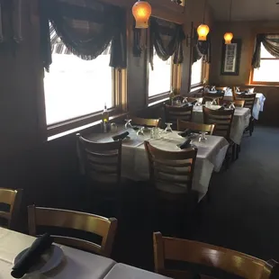 Interior of the far dining room.