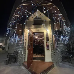 Entrance to Osteria