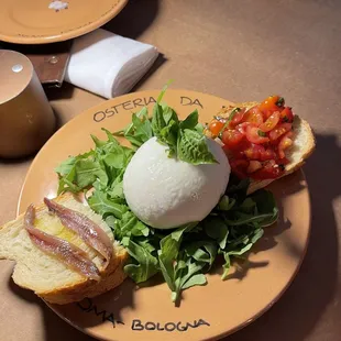 Burrata Do Bufala Con Bruchete