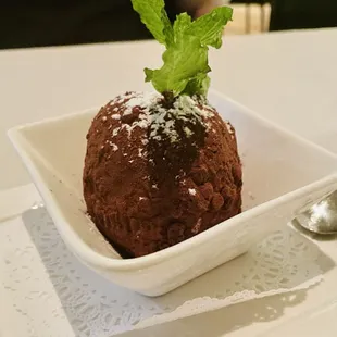 Chocolate tartufo