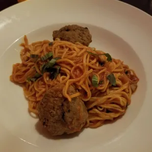 Spaghetti and Meatballs