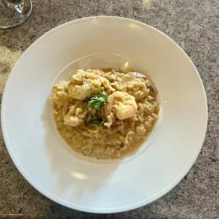 Risotto con Gamberi