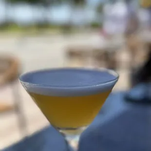 Passion fruit martini!