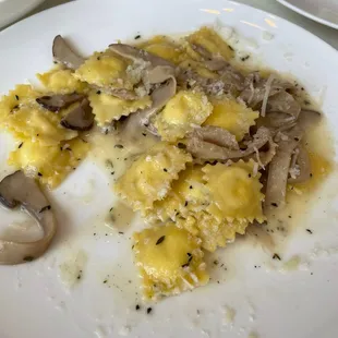 Oyster Mushroom Ravioli