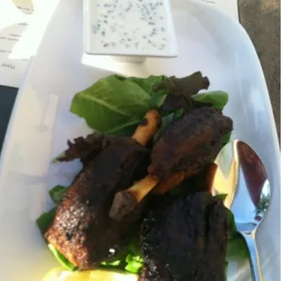 Grilled Micro Pork Shanks