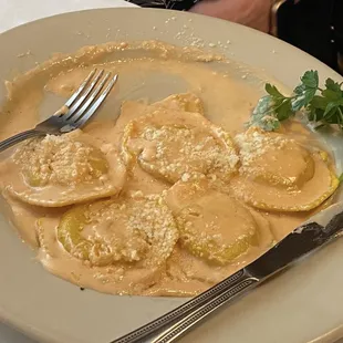 Lobster ravioli