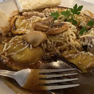 Short rib ravioli