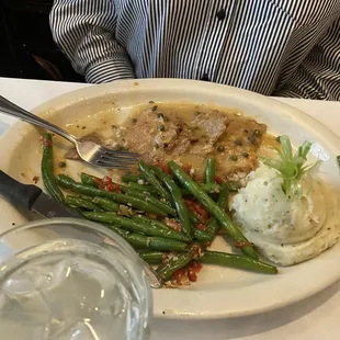 Veal piccata