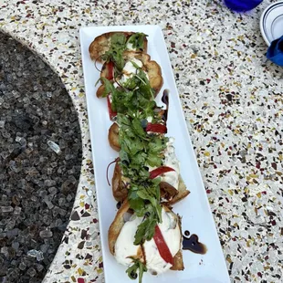 Goat Cheese Bruschetta