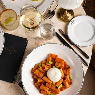 plates of food on a table