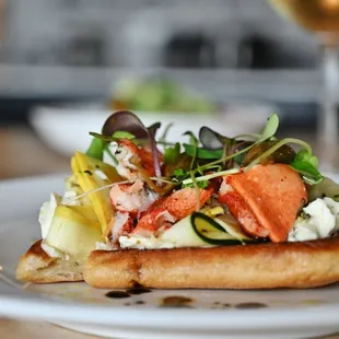 Lobster toast