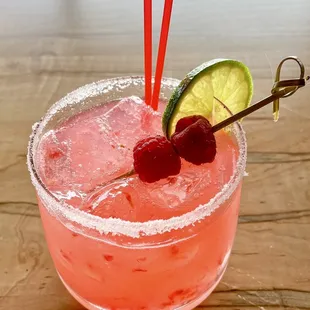 Raspberry Margarita |IG @restaurant_aholic