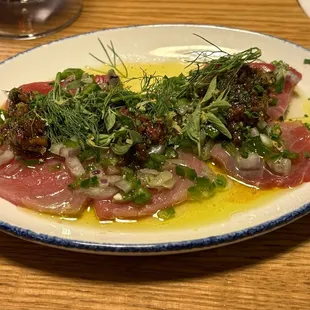 Redfish Snapper Crudo