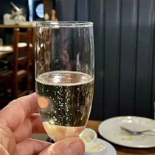 A toast with sparkling Prosecco !