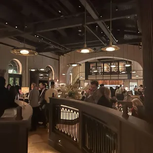 Restaurant dining area