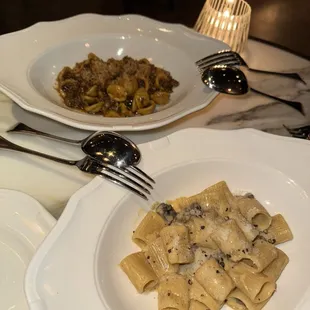 Mezze Maniche Alla Carbonara