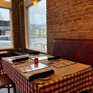 interior, sushi and sashimi