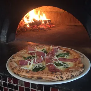 pizza, food