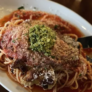 Chicken Parmigiana $21.99