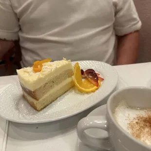 Lemoncello cake-light and delicious.