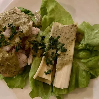 Fondo Di Carciofo Con Gamberetti