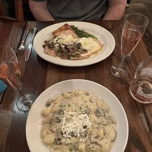 Homemade Gnocchi and Veal Scallopini alla Trulli