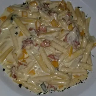 Penne Zucca e Pancetta