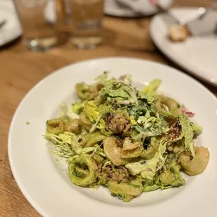 Calamari ($15)-- with greens, jalapeño aioli.  One of my favs~ tasted a little bit like Asian salt and pepper tofu (in a good way!)